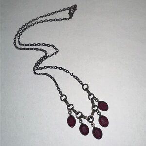 Red Pendant Necklace
